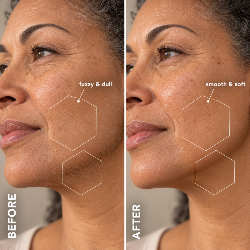 6. "Won't shaving make it grow back thicker?" No — but here's the honest part