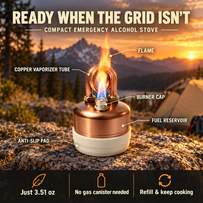 Zenlivo™ Mini Alcohol Stove