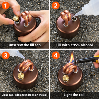 Zenlivo™ Mini Alcohol Stove