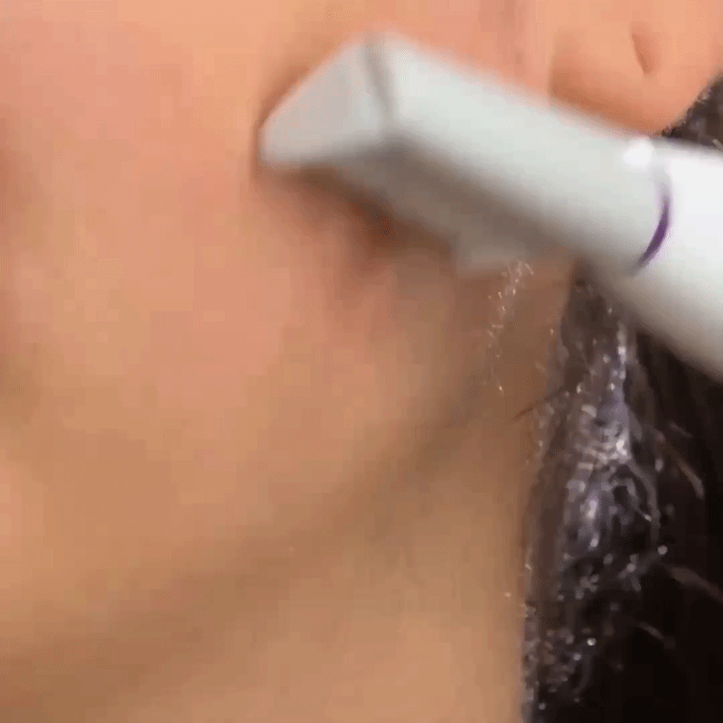 2. Nothing gets yanked out of the follicle